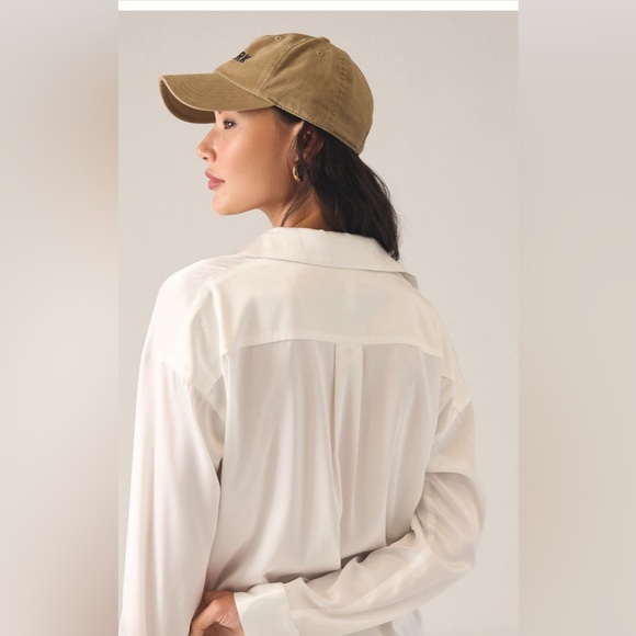 ⭐️⭐️Anthropologie Hutch Silky Tie-Front Blouse NWT - Picture 4 of 8